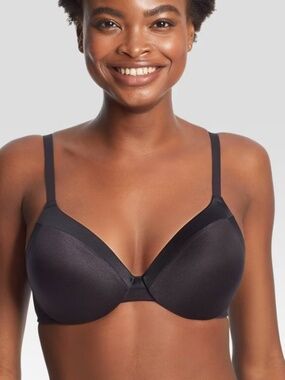 Maidenform Comfort Devotion Extra Coverage Shaping Underwire Bra 9436 - Black